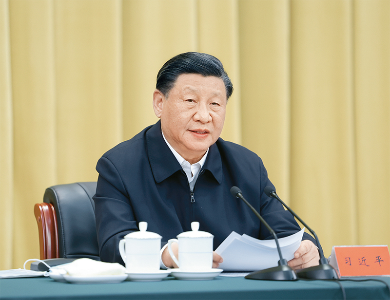 2023��6��2�գ��й���������ǡ�������ϯ�������ί��ϯϰ��ƽ�ڱ�����ϯ�Ļ����з�չ��̸�Ტ������Ҫ������ �»������ ����/��